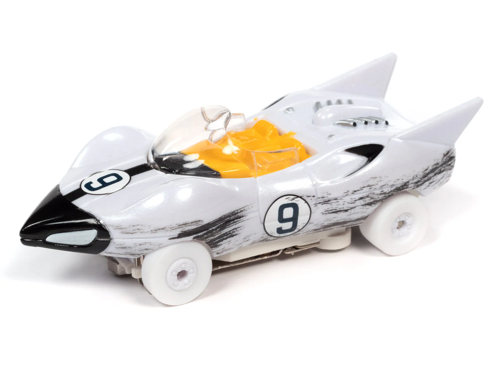 Auto World Thunderjet Speed Racer - Racer X Shooting Star (Race Worn) iWheels HO Scale Slot Car