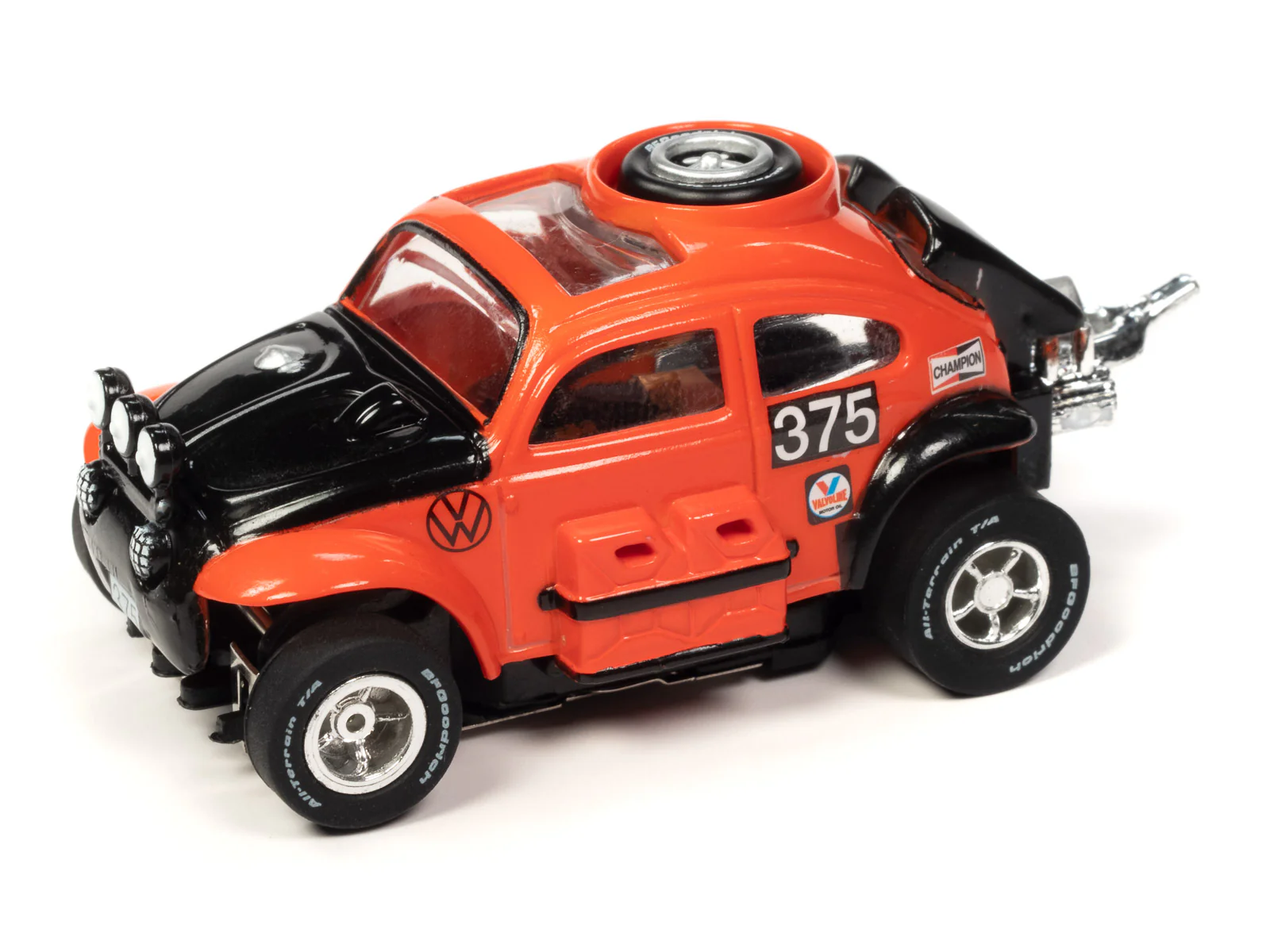 Auto World Xtraction 1965 Volkswagen Baja Bug HO Scale Slot Car - Image 2