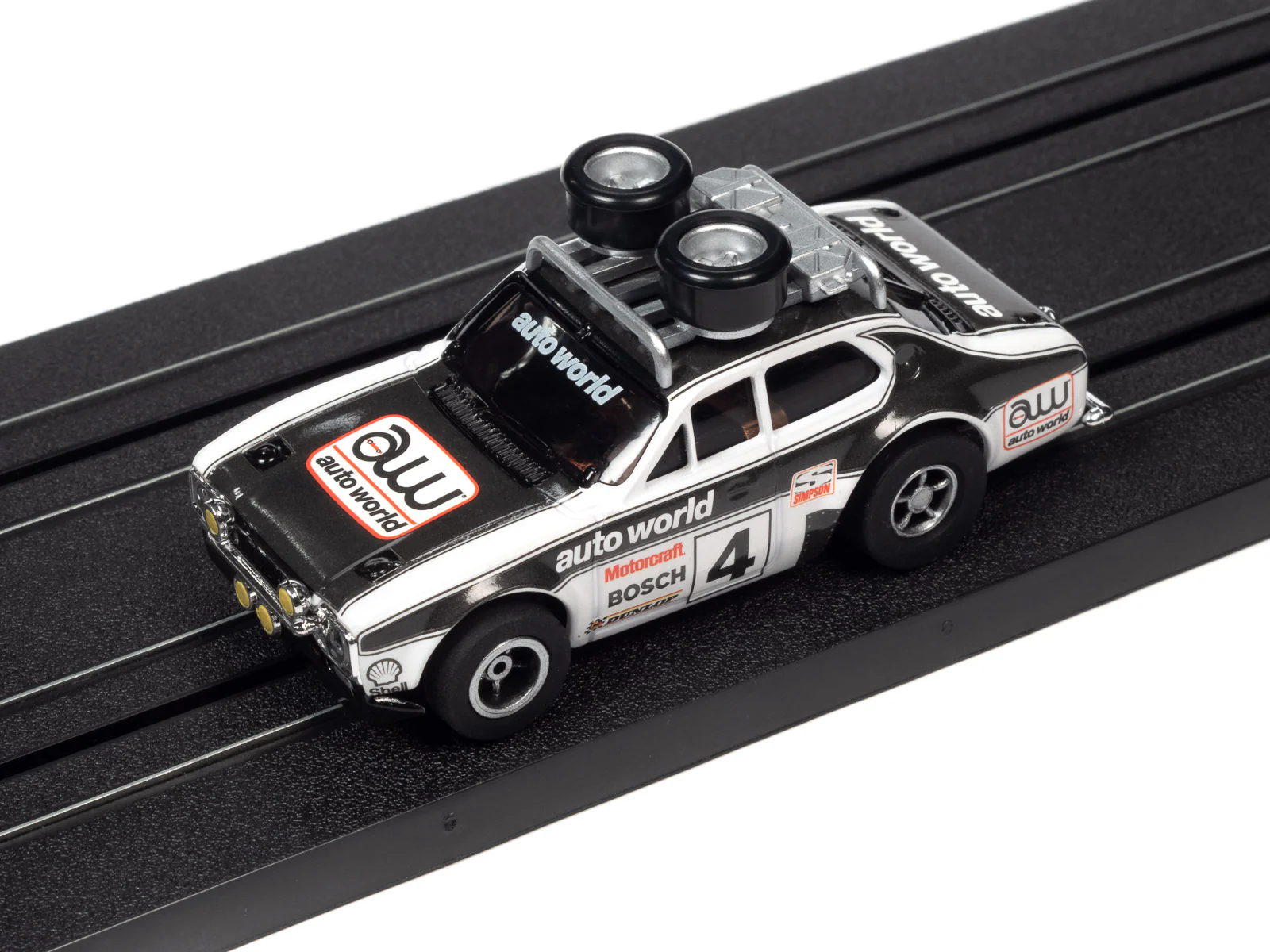 Auto World Xtraction 1975 Ford Escort MK1 HO Scale Slot Car - Image 4