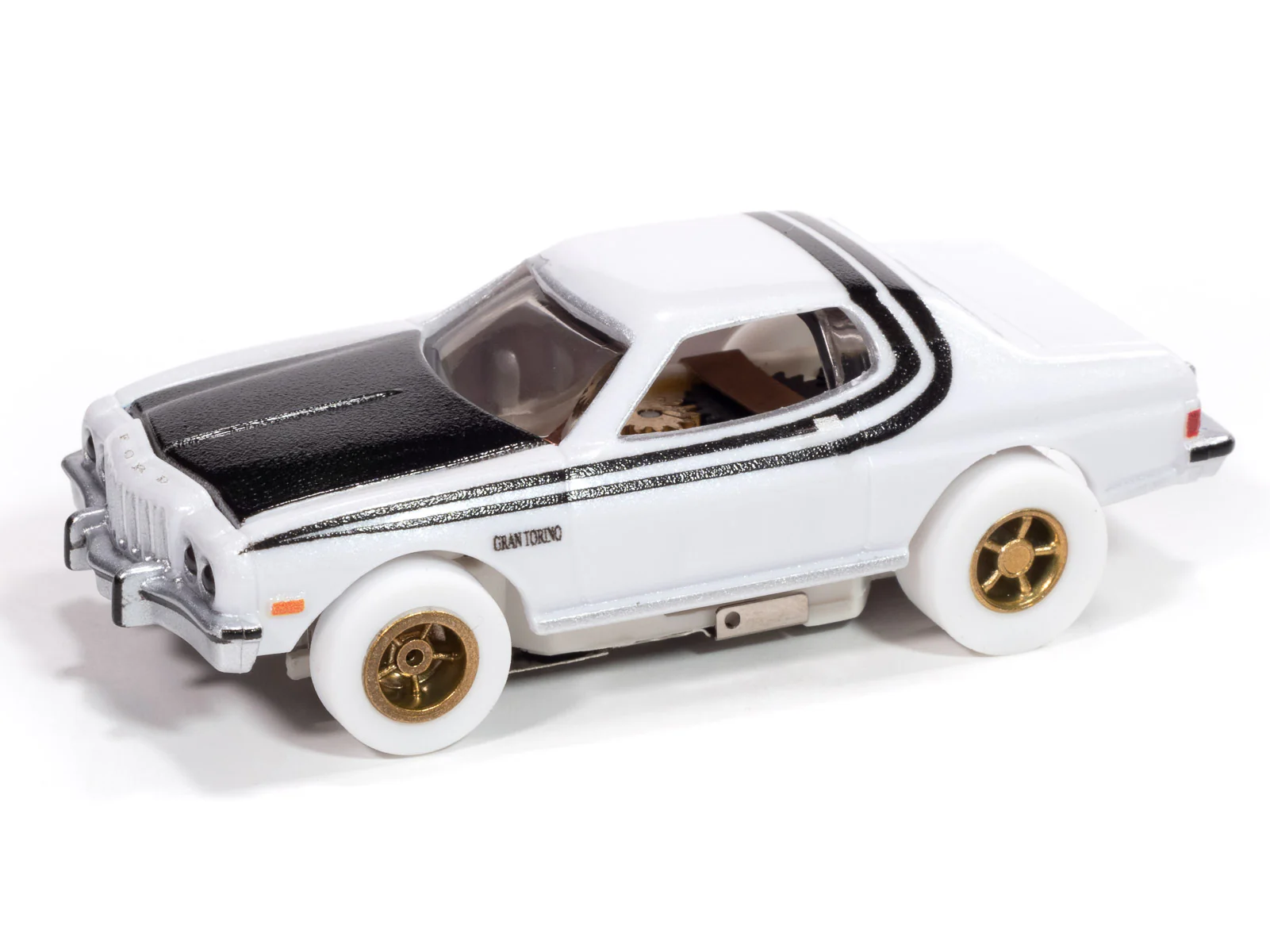Auto World Xtraction 1976 Ford Torino (iWheels) HO Scale Slot Car