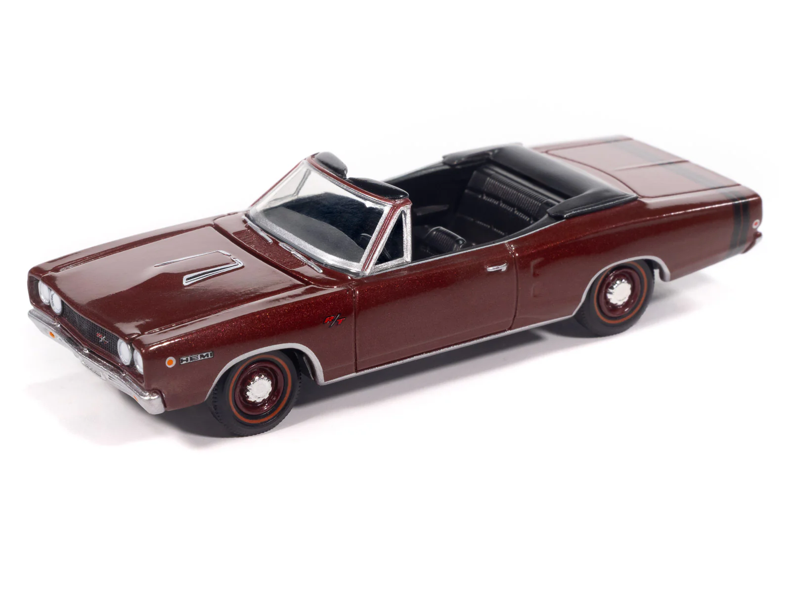 Auto World 1968 Dodge Coronet R/T Convertible (2025 MCACN Event Car) 1:64 Diecast - Image 2