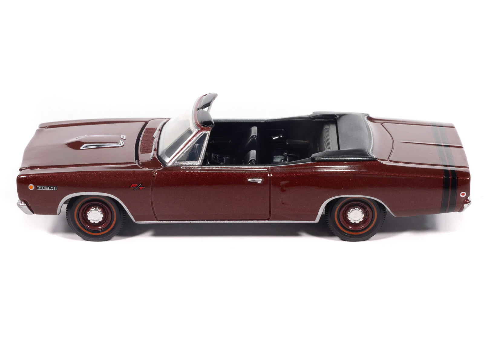Auto World 1968 Dodge Coronet R/T Convertible (2025 MCACN Event Car) 1:64 Diecast - Image 3