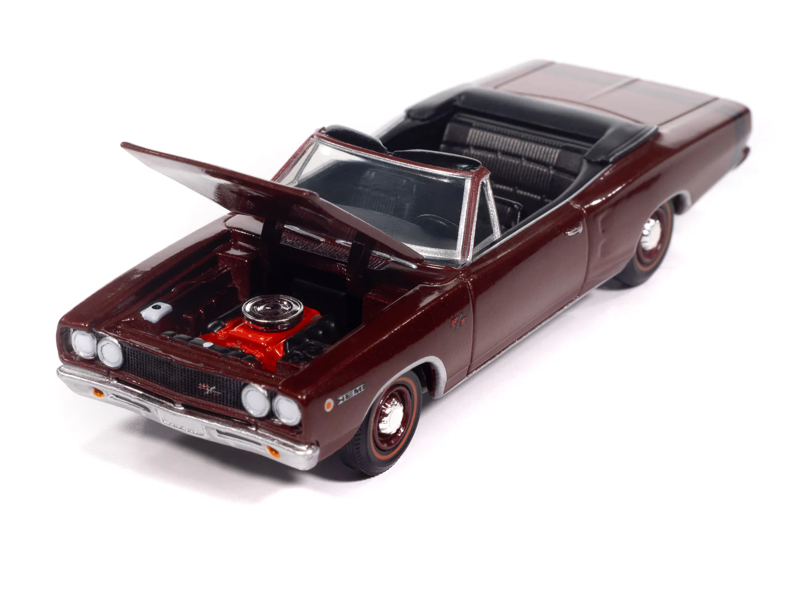 Auto World 1968 Dodge Coronet R/T Convertible (2025 MCACN Event Car) 1:64 Diecast - Image 5