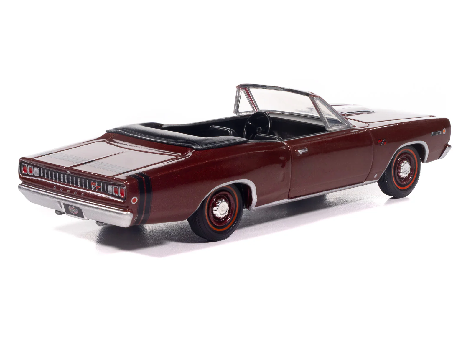 Auto World 1968 Dodge Coronet R/T Convertible (2025 MCACN Event Car) 1:64 Diecast - Image 7