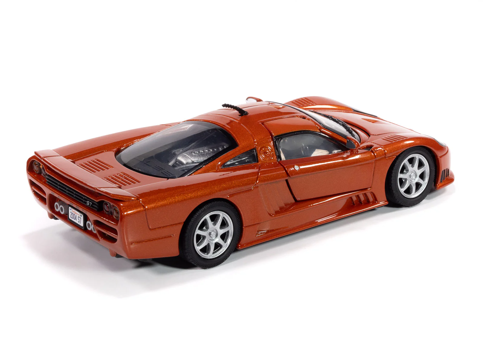 Johnny Lightning 2001 Saleen S7 Twin Turbo (Beryllium) 1:24 Diecast - Image 3