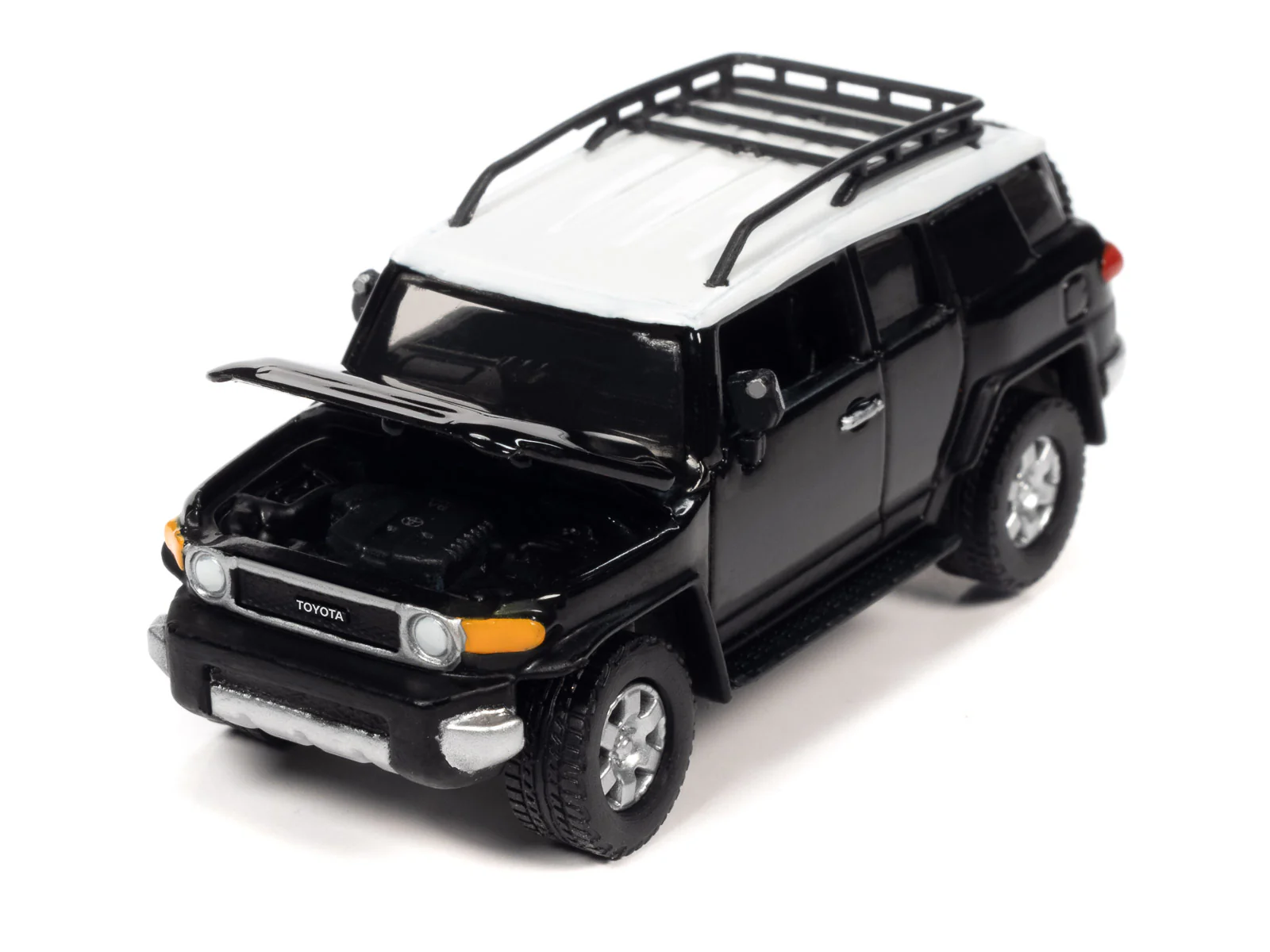 Johnny Lightning Classic Gold 2007 Toyota FJ Cruiser (Black Diamond) 1:64 Scale Diecast - Image 3