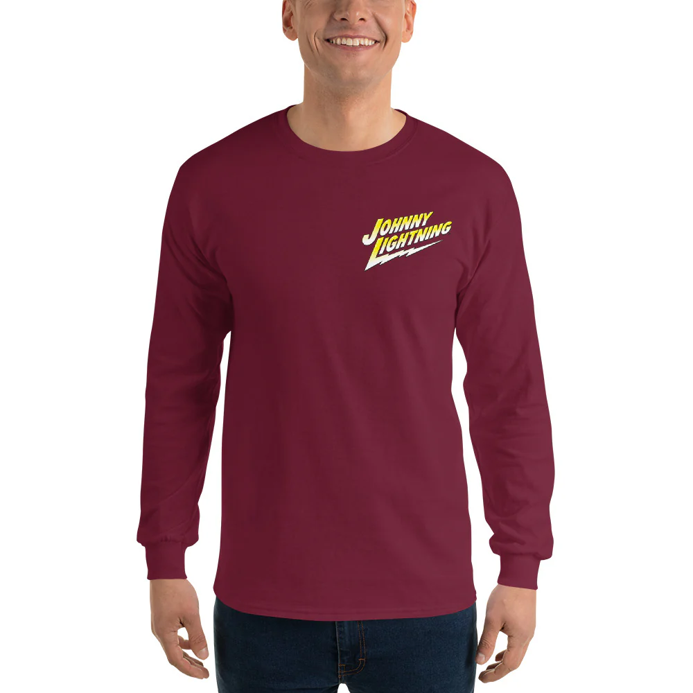 JOHNNY LIGHTNING LOGO PRINTED LONG-SLEEVED T-SHIRT (FRONT) - Image 8