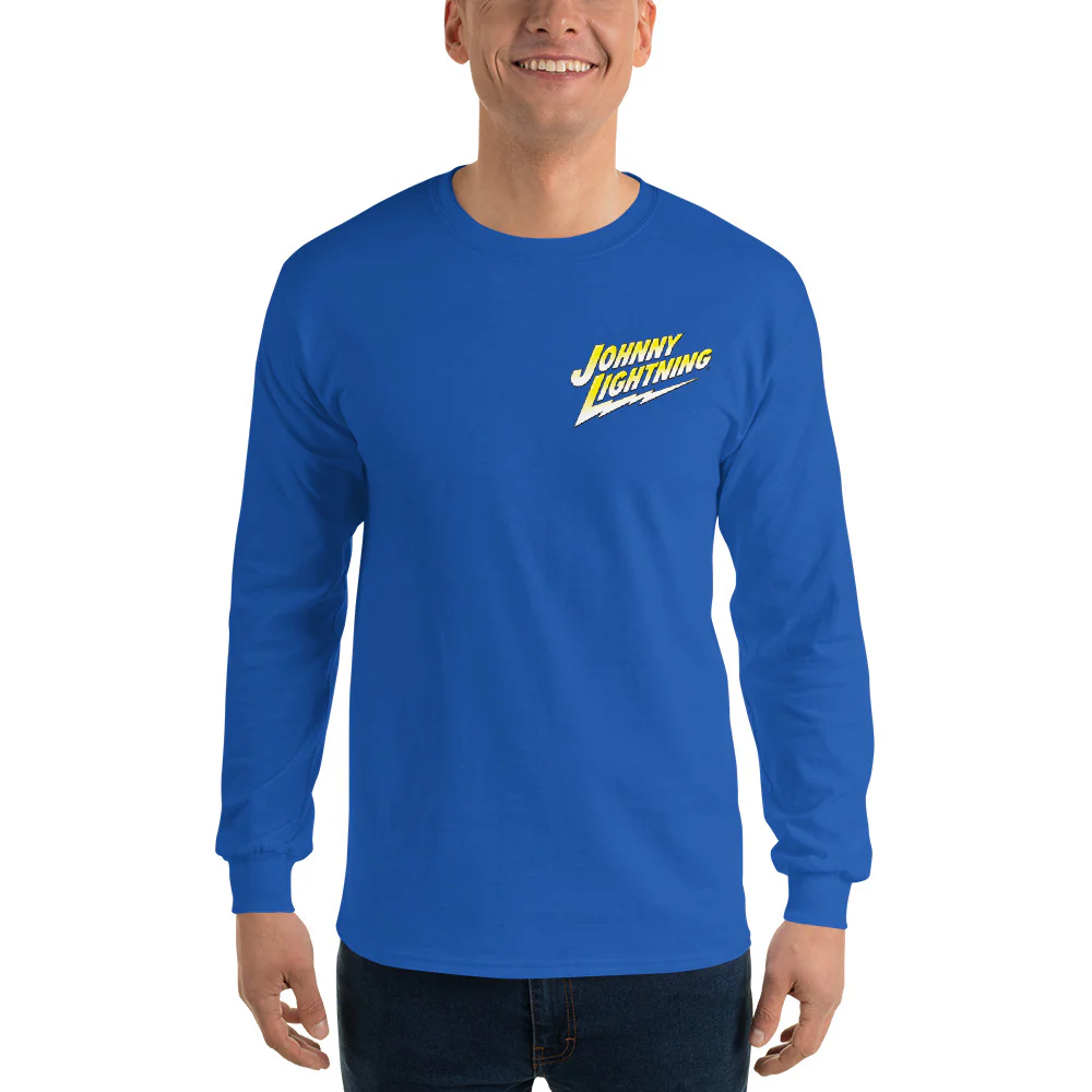 JOHNNY LIGHTNING LOGO PRINTED LONG-SLEEVED T-SHIRT (FRONT) - Image 9