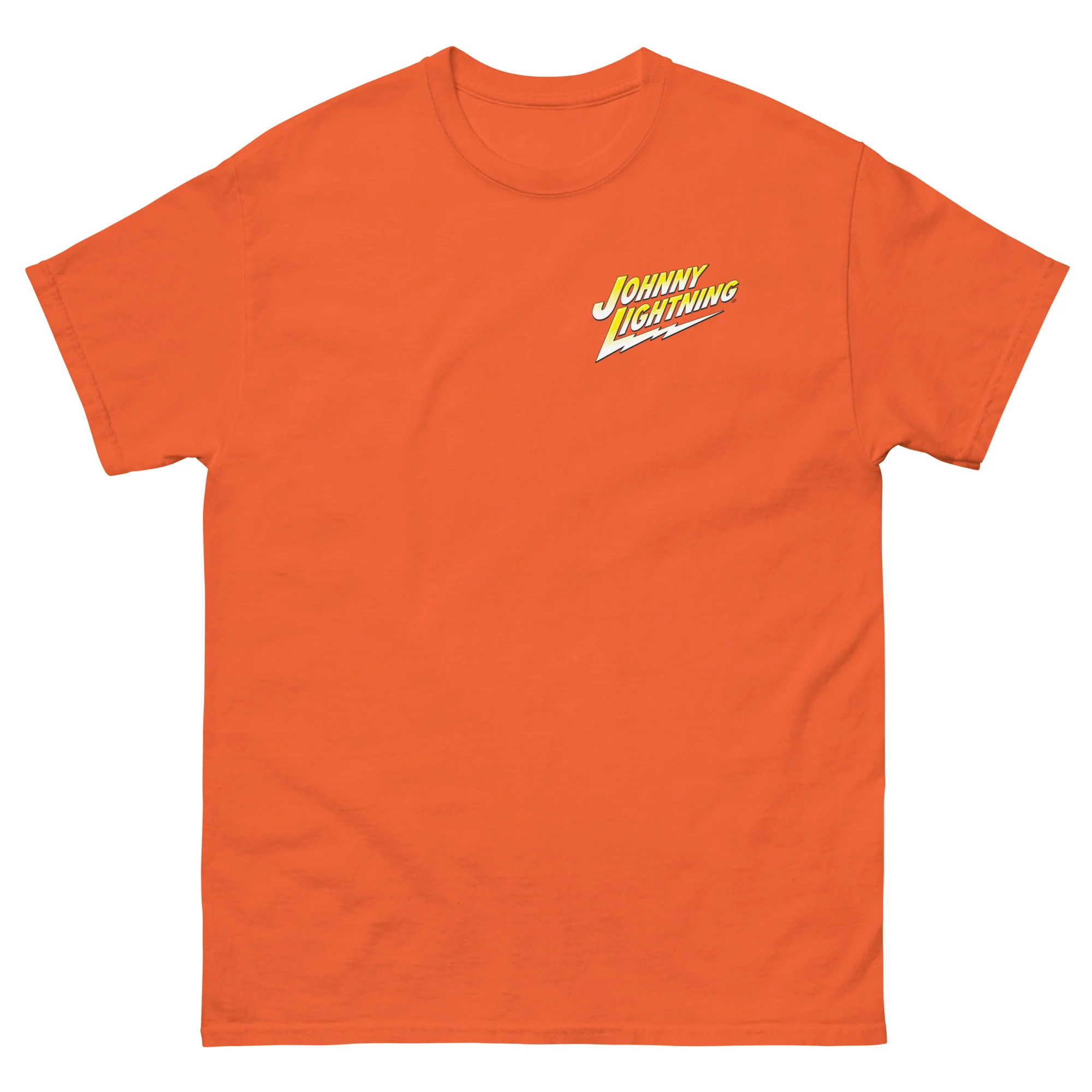 JOHNNY LIGHTNING "SPEED SHOP" LOGO PRINTED T-SHIRT (FRONT AND BACK) - Image 14