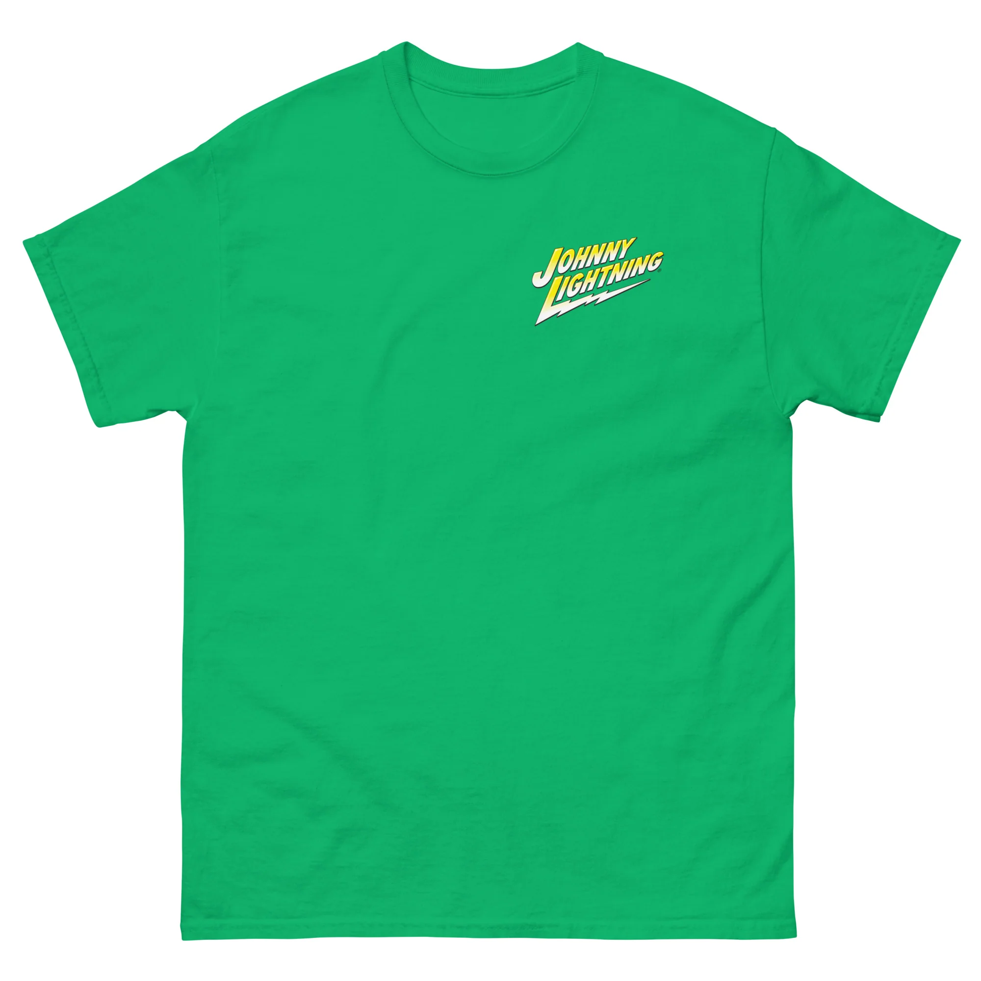 JOHNNY LIGHTNING "SPEED SHOP" LOGO PRINTED T-SHIRT (FRONT AND BACK) - Image 16