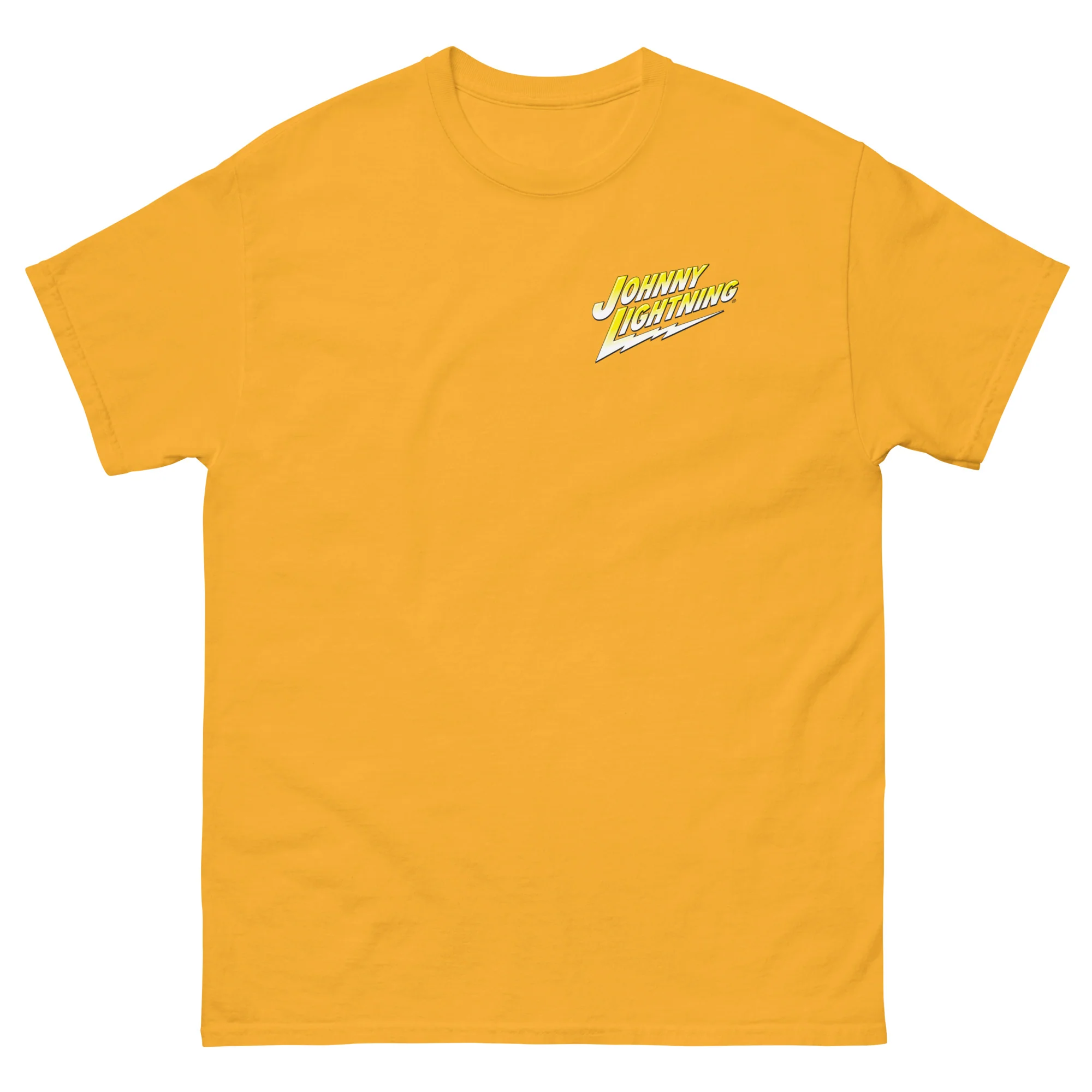 JOHNNY LIGHTNING "SPEED SHOP" LOGO PRINTED T-SHIRT (FRONT AND BACK) - Image 18