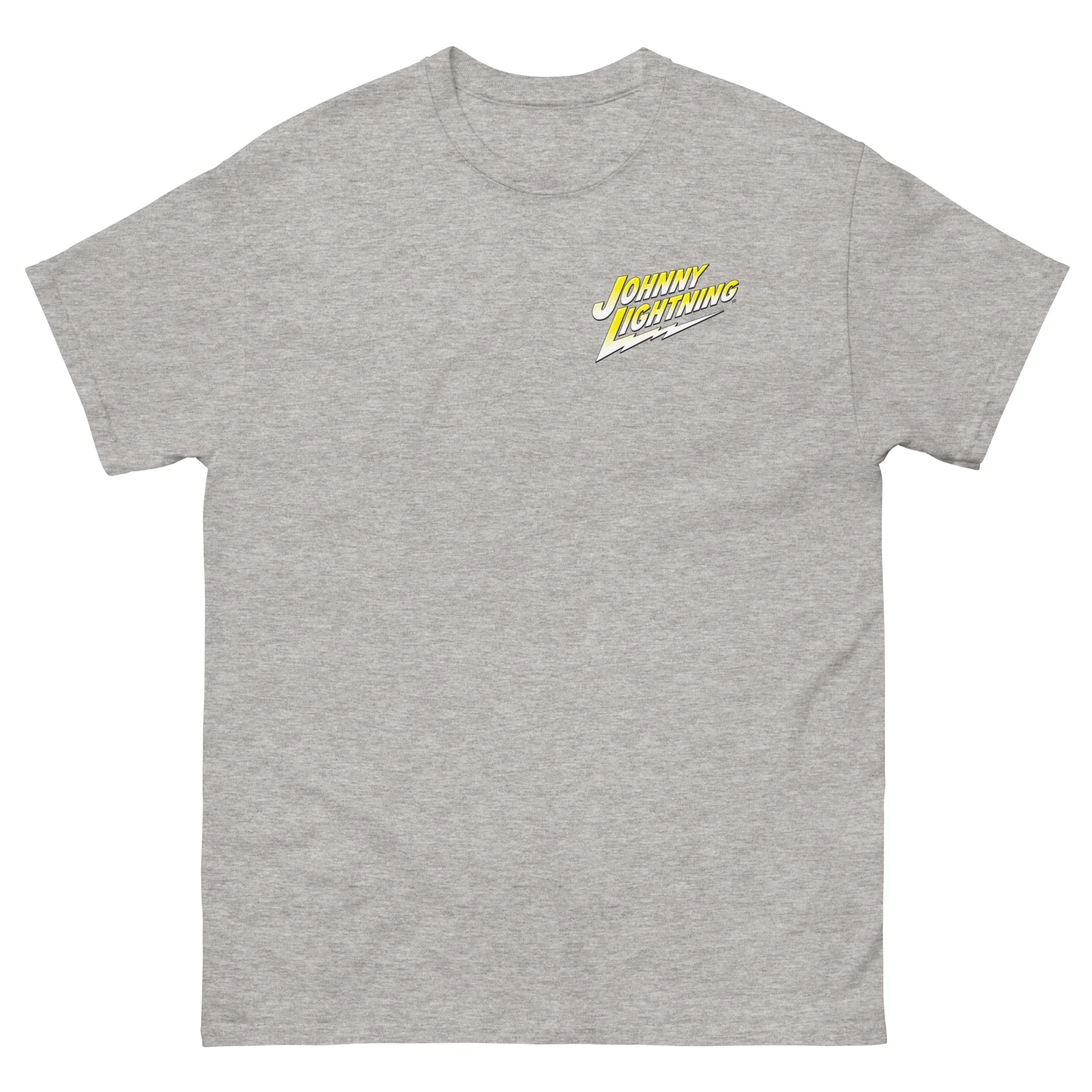 JOHNNY LIGHTNING "SPEED SHOP" LOGO PRINTED T-SHIRT (FRONT AND BACK) - Image 20