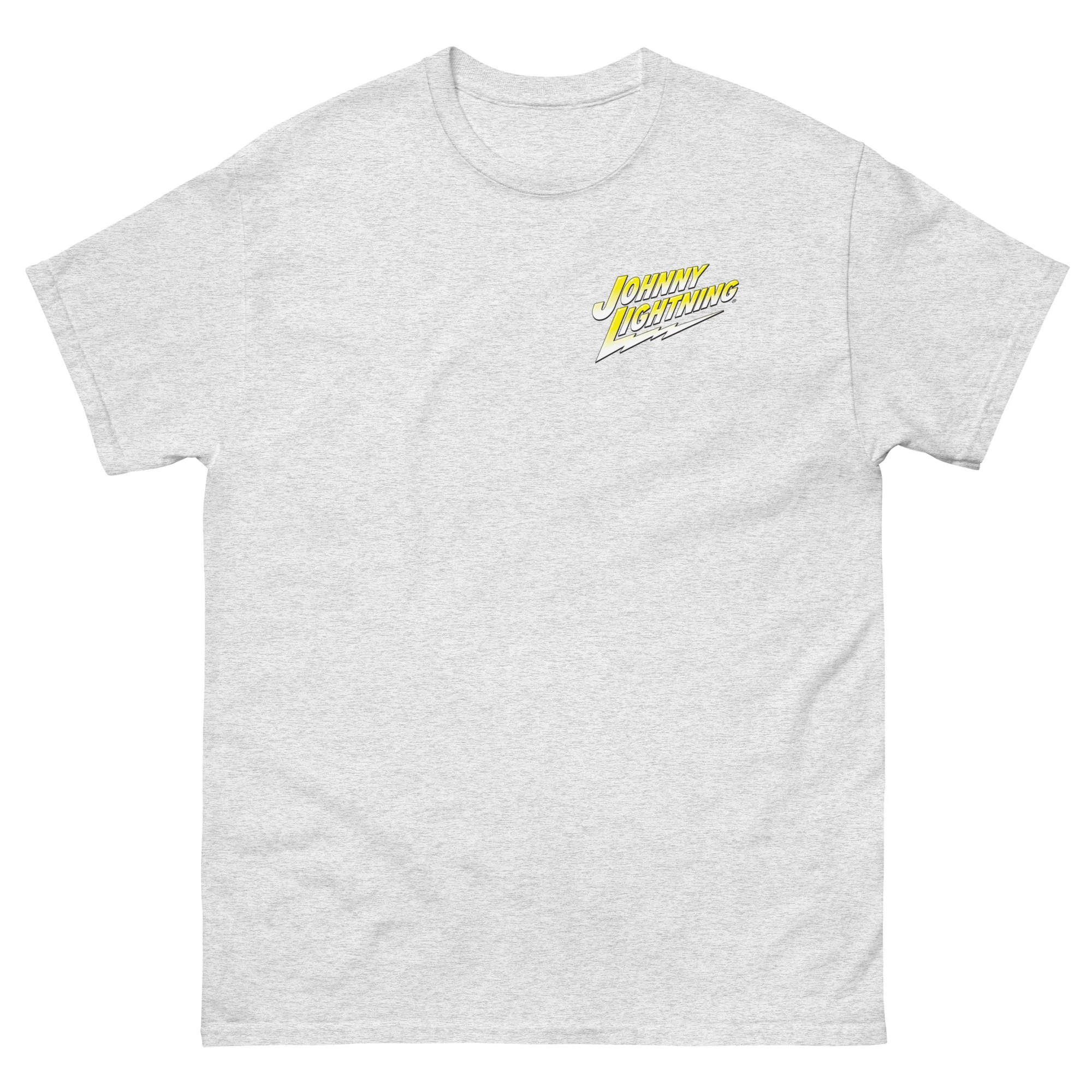 JOHNNY LIGHTNING "SPEED SHOP" LOGO PRINTED T-SHIRT (FRONT AND BACK) - Image 24