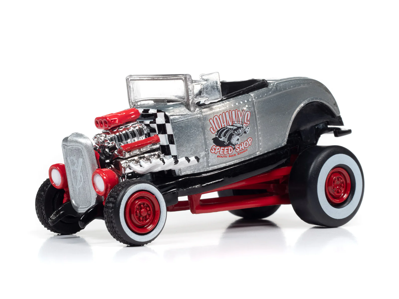 Johnny Lightning Street Freaks Zinger 1932 Ford Hi Boy (Auto World Store Exclusive) 1:64 Diecast - Image 3