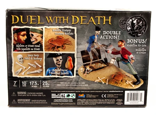 Lindberg Jolly Roger Series: Duel with Death 1:12 Scale Model Kit - Image 3
