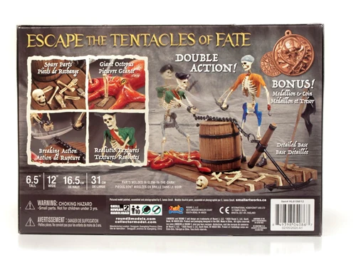 Lindberg Jolly Roger Series: Escape the Tentacles of Fate 1:12 Scale Model Kit - Image 4