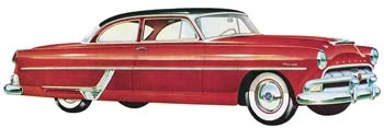Moebius 1954 Hudson Hornet Coupe 1:25 Scale Model Kit - Image 2