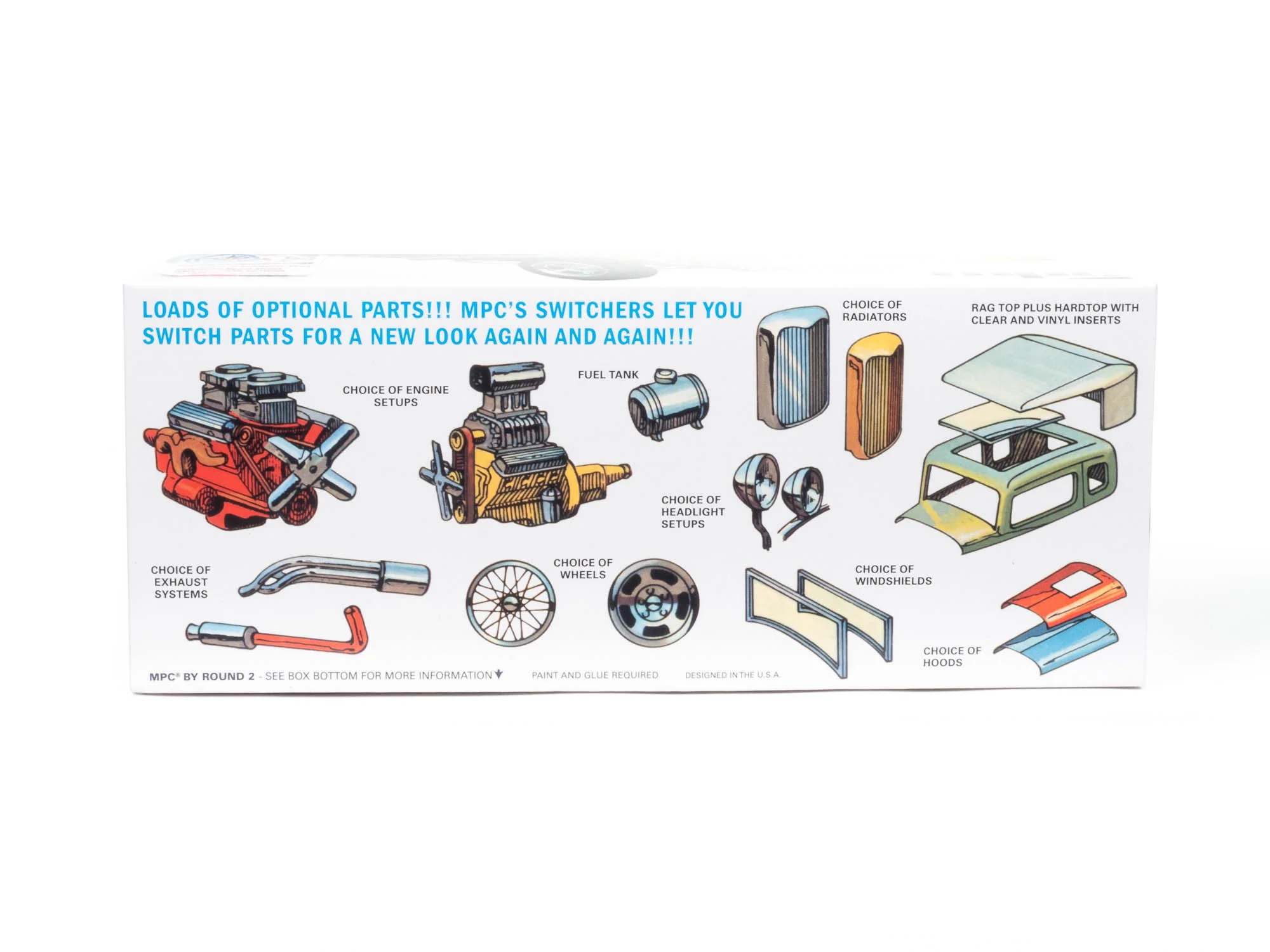 MPC 1932 Ford Switchers Roadster/Coupe 1:25 Scale Model Kit - Image 2