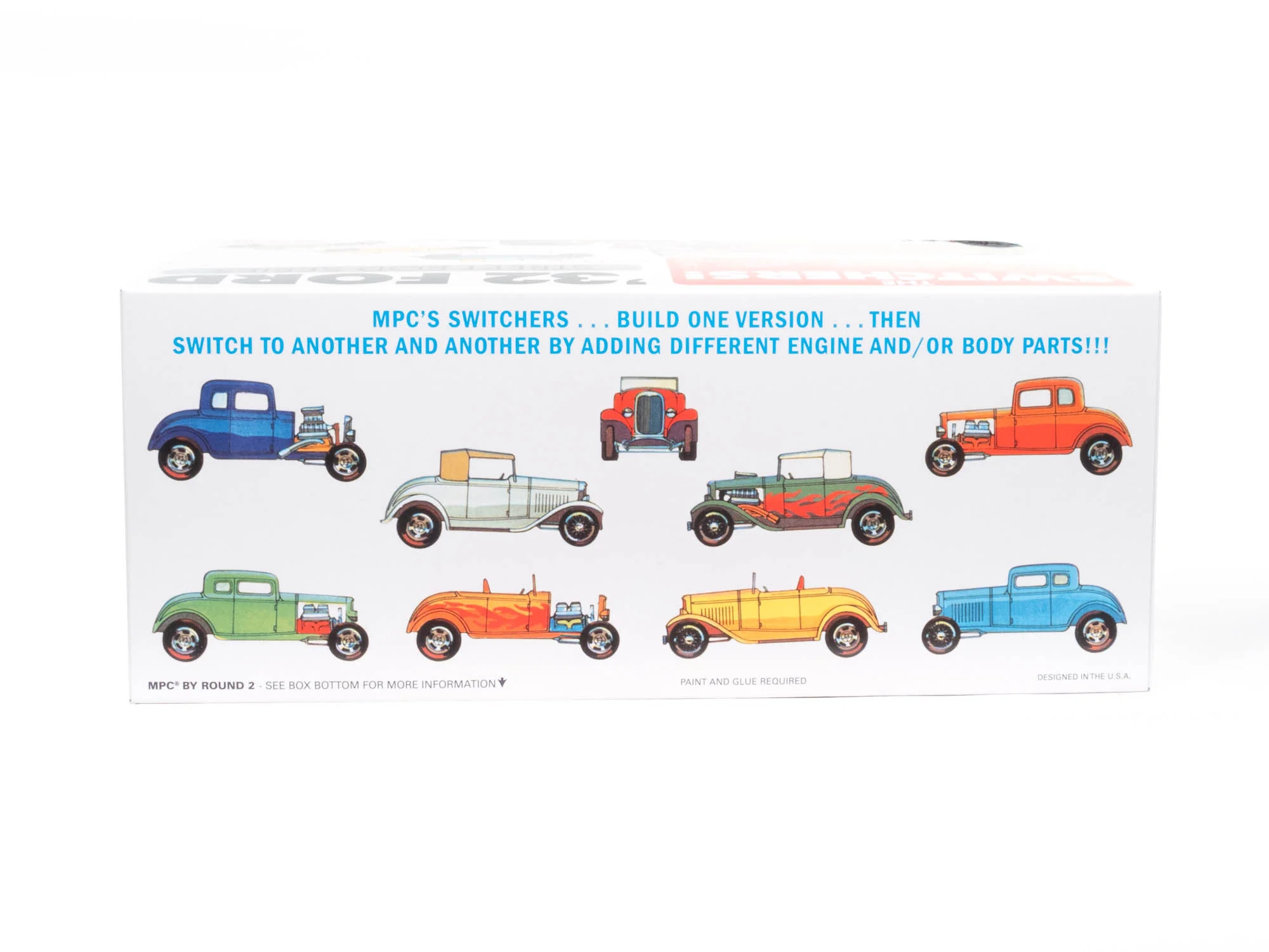 MPC 1932 Ford Switchers Roadster/Coupe 1:25 Scale Model Kit - Image 3