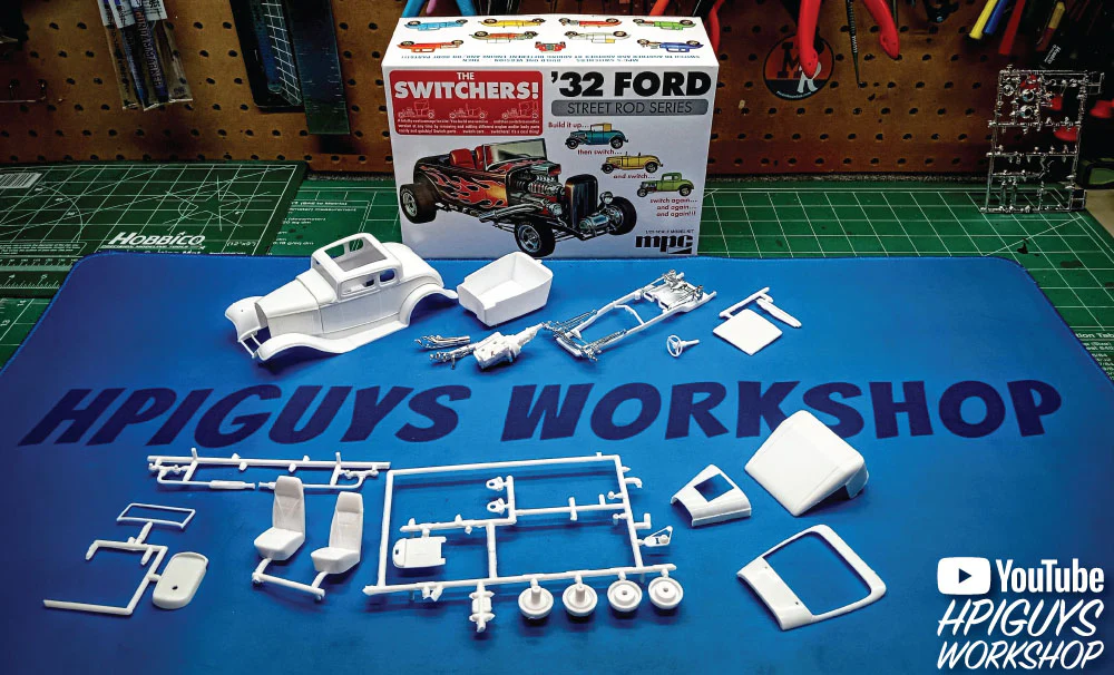 MPC 1932 Ford Switchers Roadster/Coupe 1:25 Scale Model Kit - Image 5