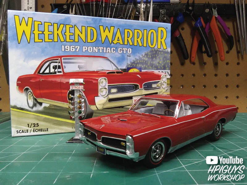 MPC 1967 Pontiac GTO 1:25 Scale Model Kit - Image 5