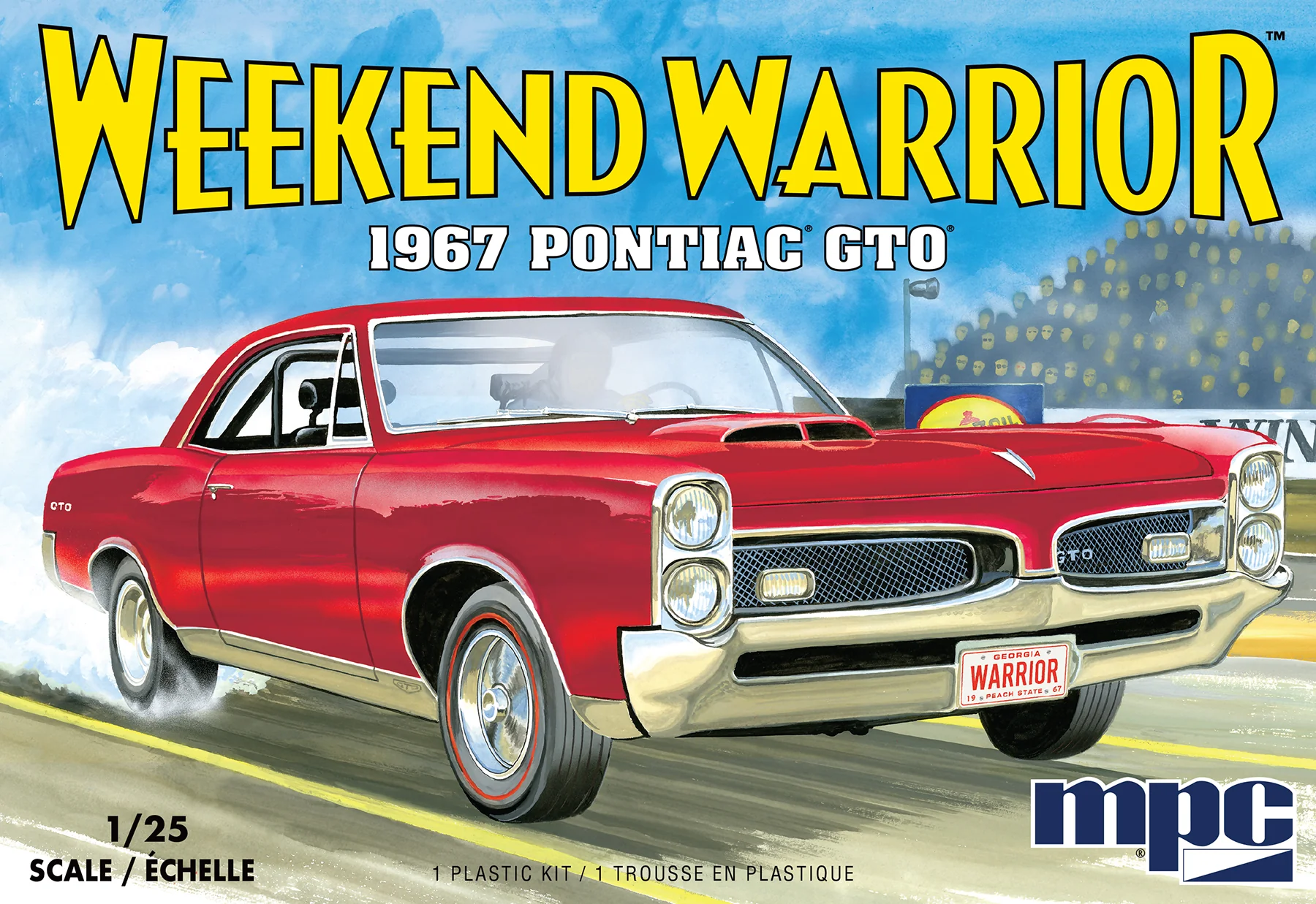 MPC 1967 Pontiac GTO 1:25 Scale Model Kit - Image 6