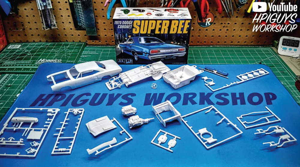 MPC 1970 Dodge Coronet Super Bee 1:25 Scale Model Kit - Image 5