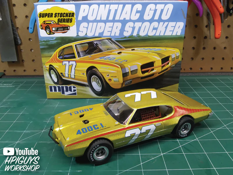 MPC 1970 Pontiac GTO Super Stocker 1:25 Scale Model Kit - Image 5