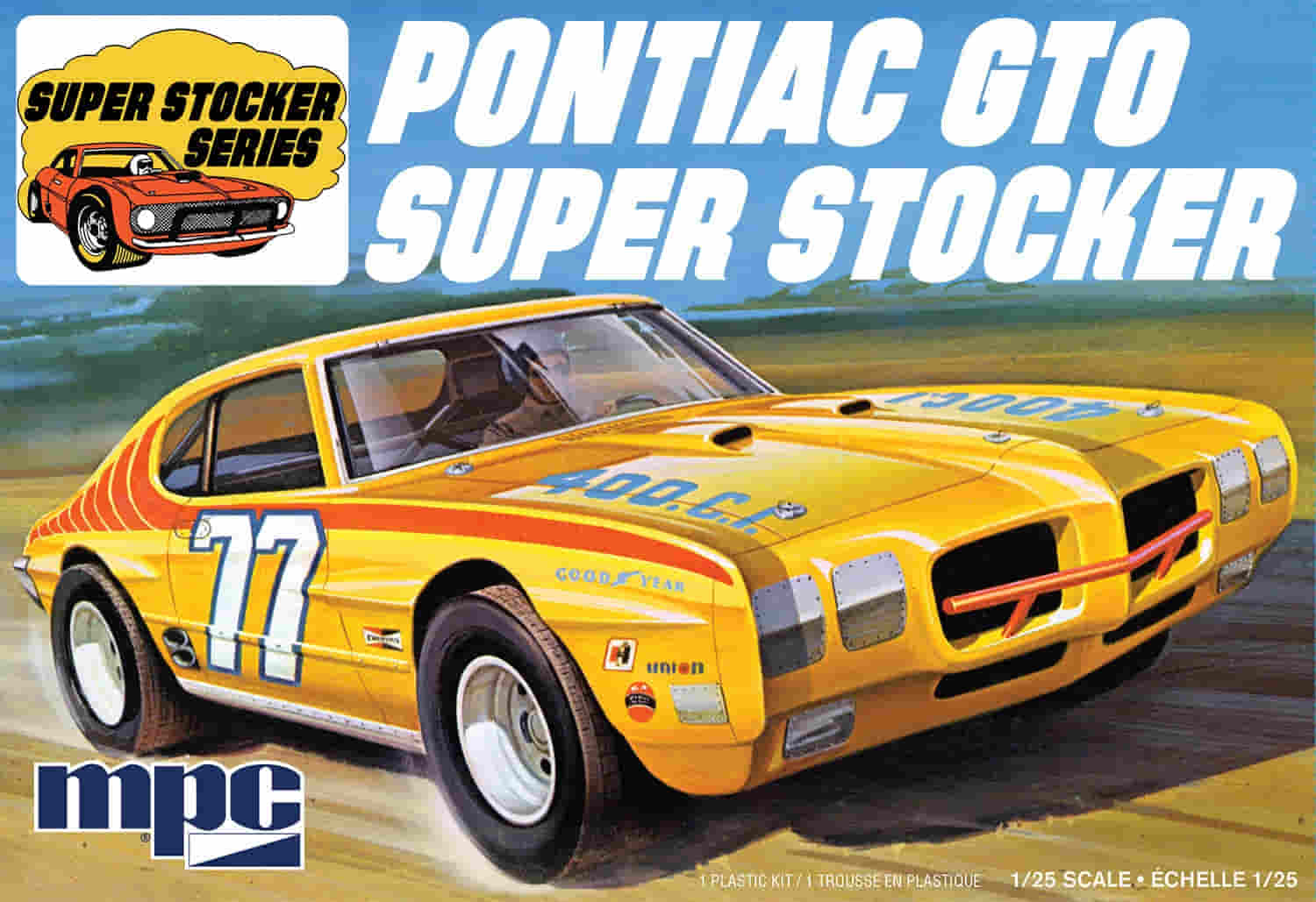 MPC 1970 Pontiac GTO Super Stocker 1:25 Scale Model Kit - Image 6