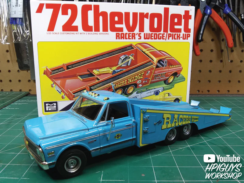 MPC 1972 Chevy Racer's Wedge Pick Up 1:25 Scale Model Kit - Image 5
