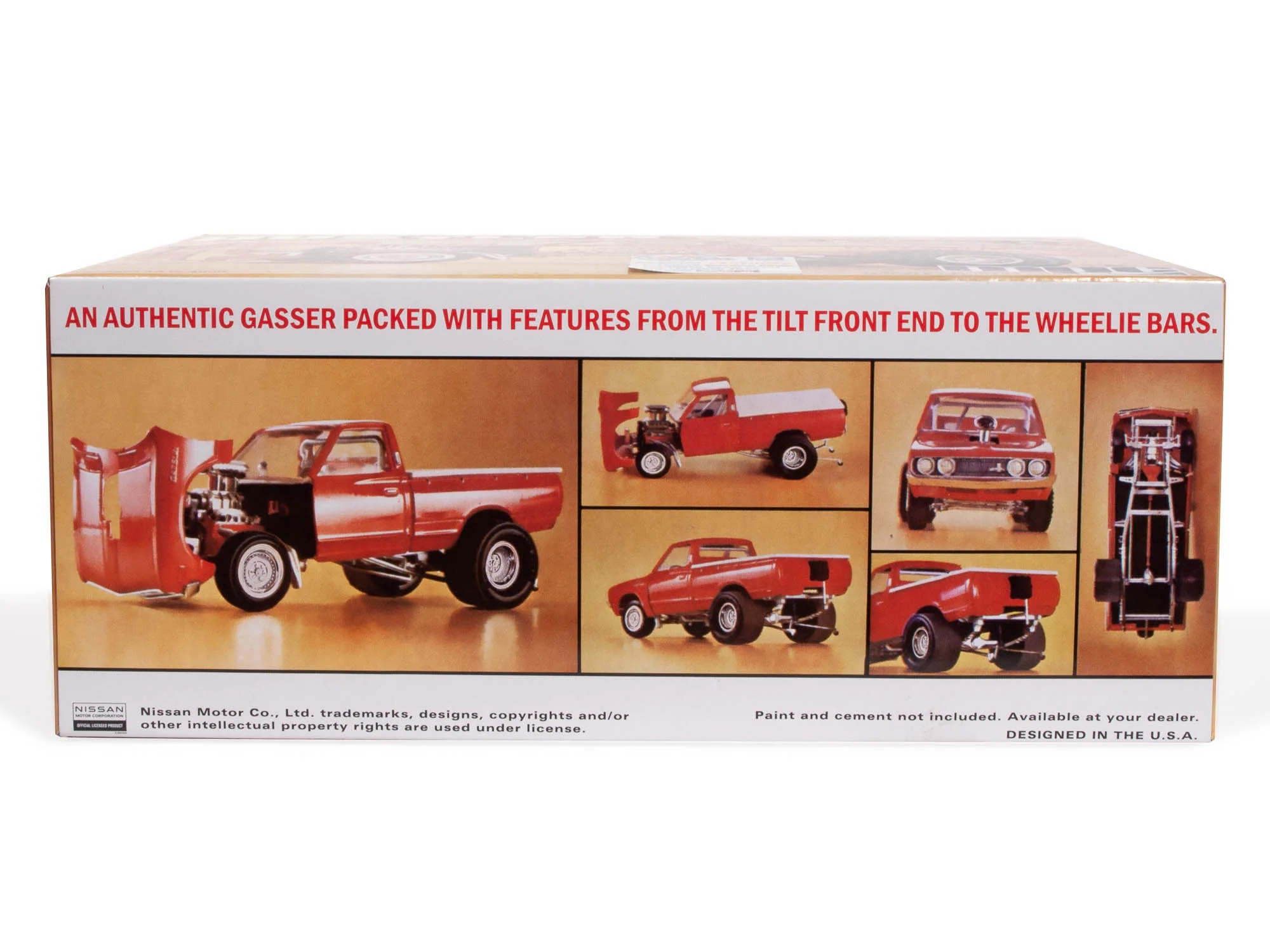 MPC 1975 Datsun Pickup "Li'l Hustler" 1:25 Scale Model Kit - Image 3