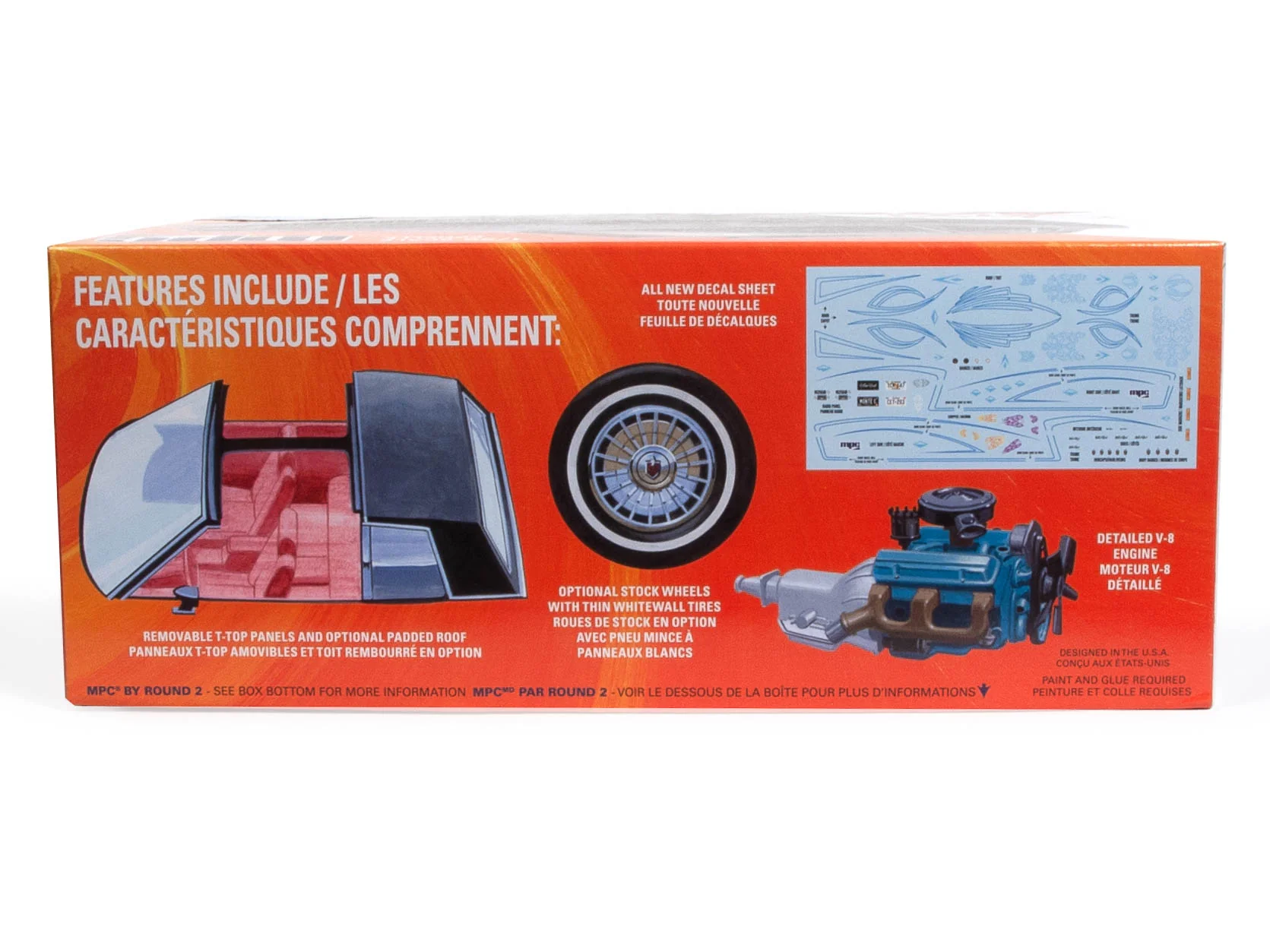MPC 1980 Chevy Monte Carlo "Class Action" 1:25 Scale Model Kit - Image 2