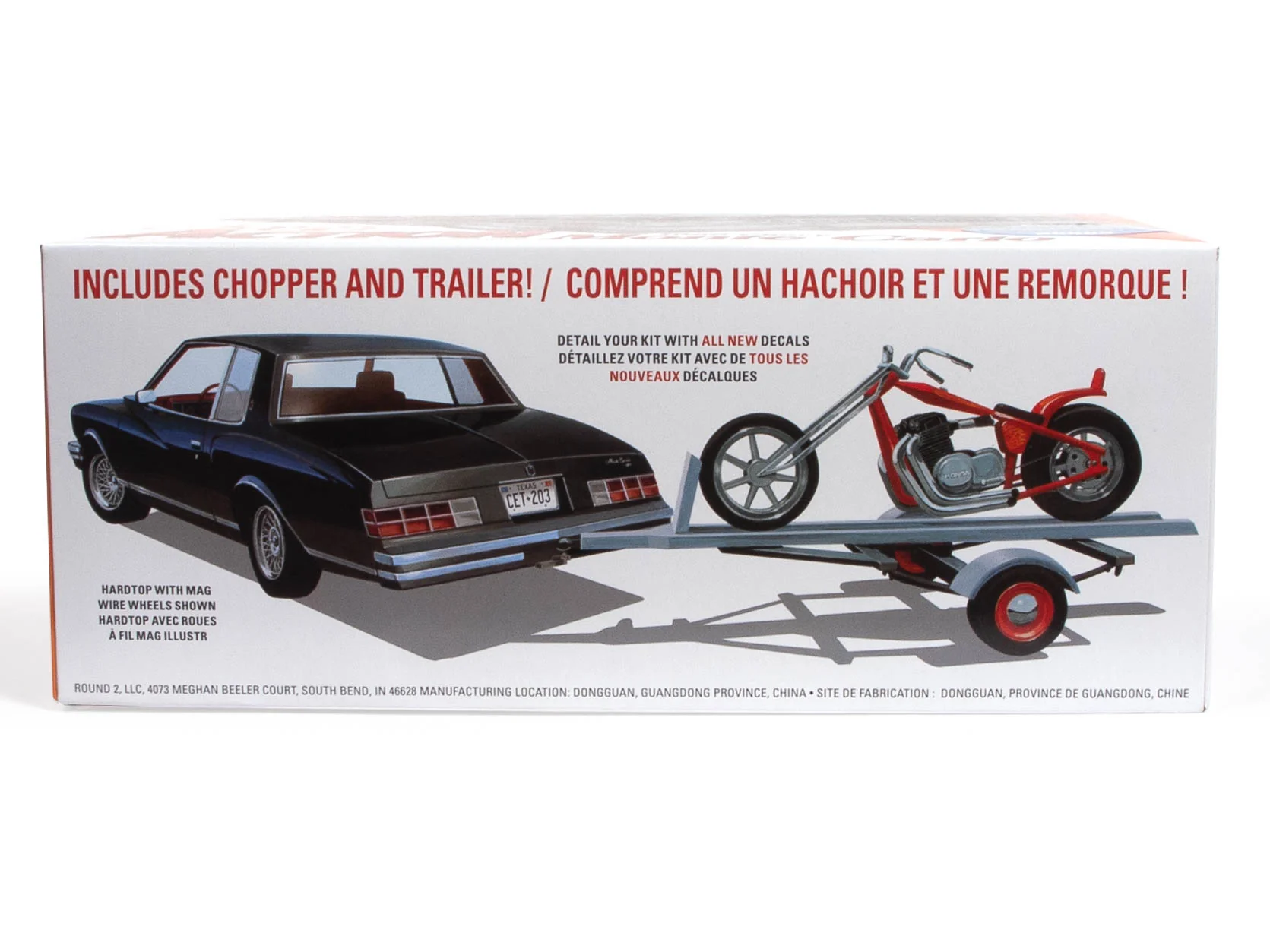 MPC 1980 Chevy Monte Carlo "Class Action" 1:25 Scale Model Kit - Image 3