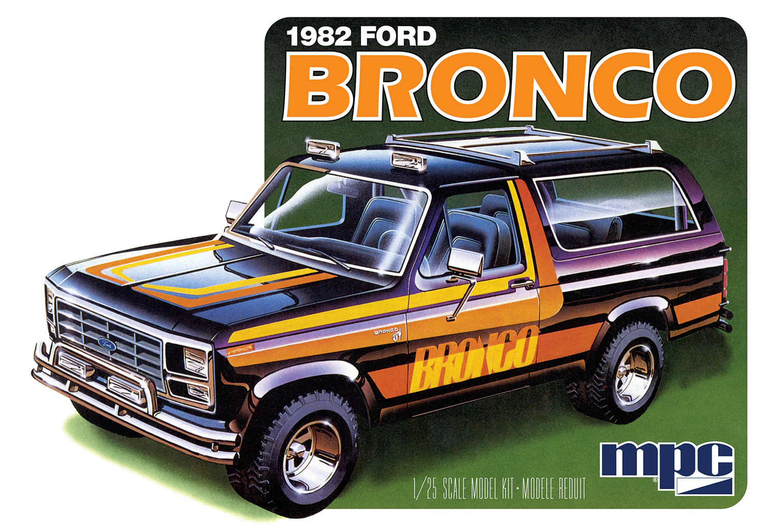 MPC 1982 Ford Bronco 1:25 Scale Model Kit - Image 7