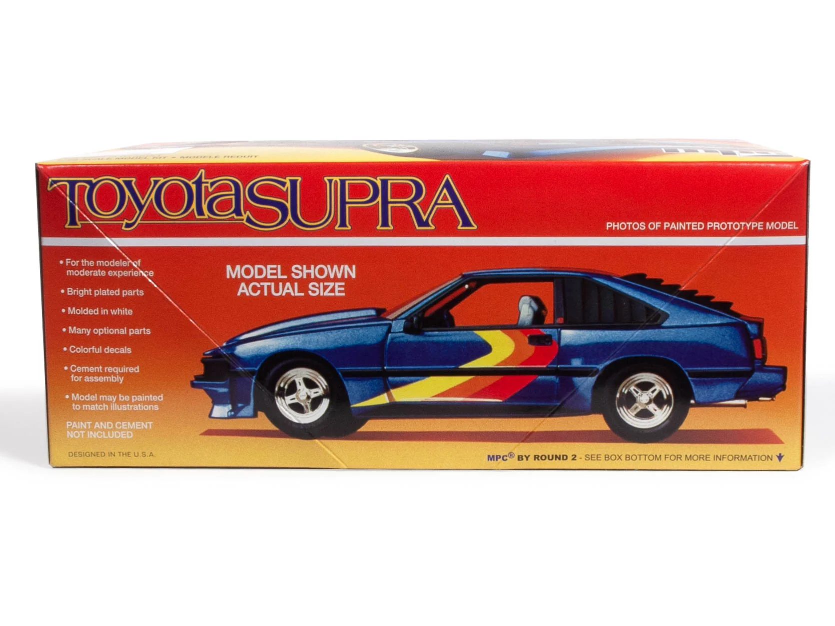 MPC 1983 Toyota Celica Supra 1:25 Scale Model Kit - Image 2
