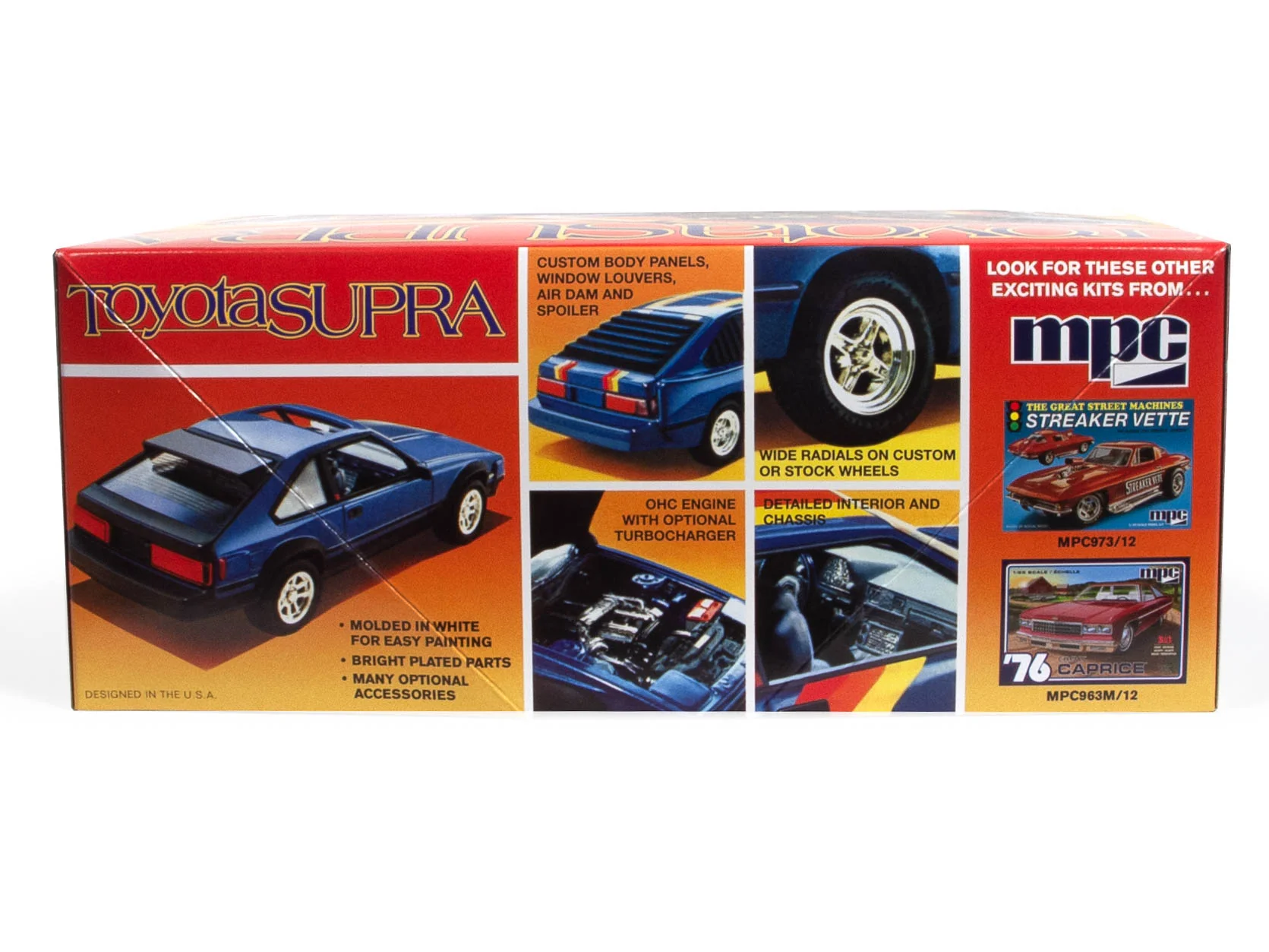 MPC 1983 Toyota Celica Supra 1:25 Scale Model Kit - Image 3