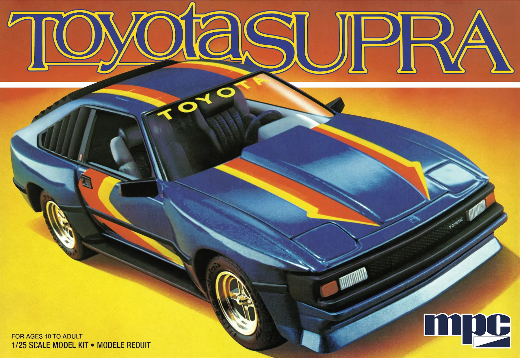MPC 1983 Toyota Celica Supra 1:25 Scale Model Kit - Image 5