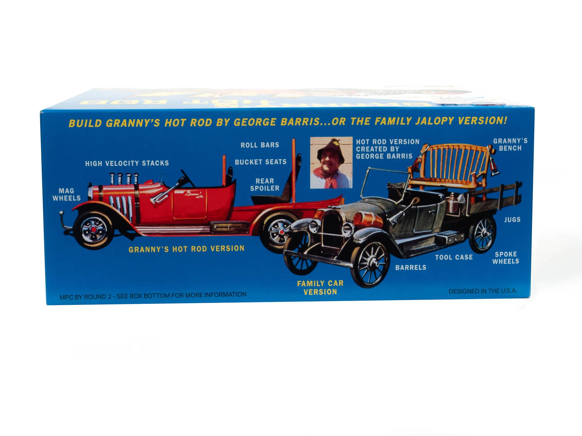 MPC Granny's Hot Rod George Barris 1:25 Scale Model Kit - Image 2
