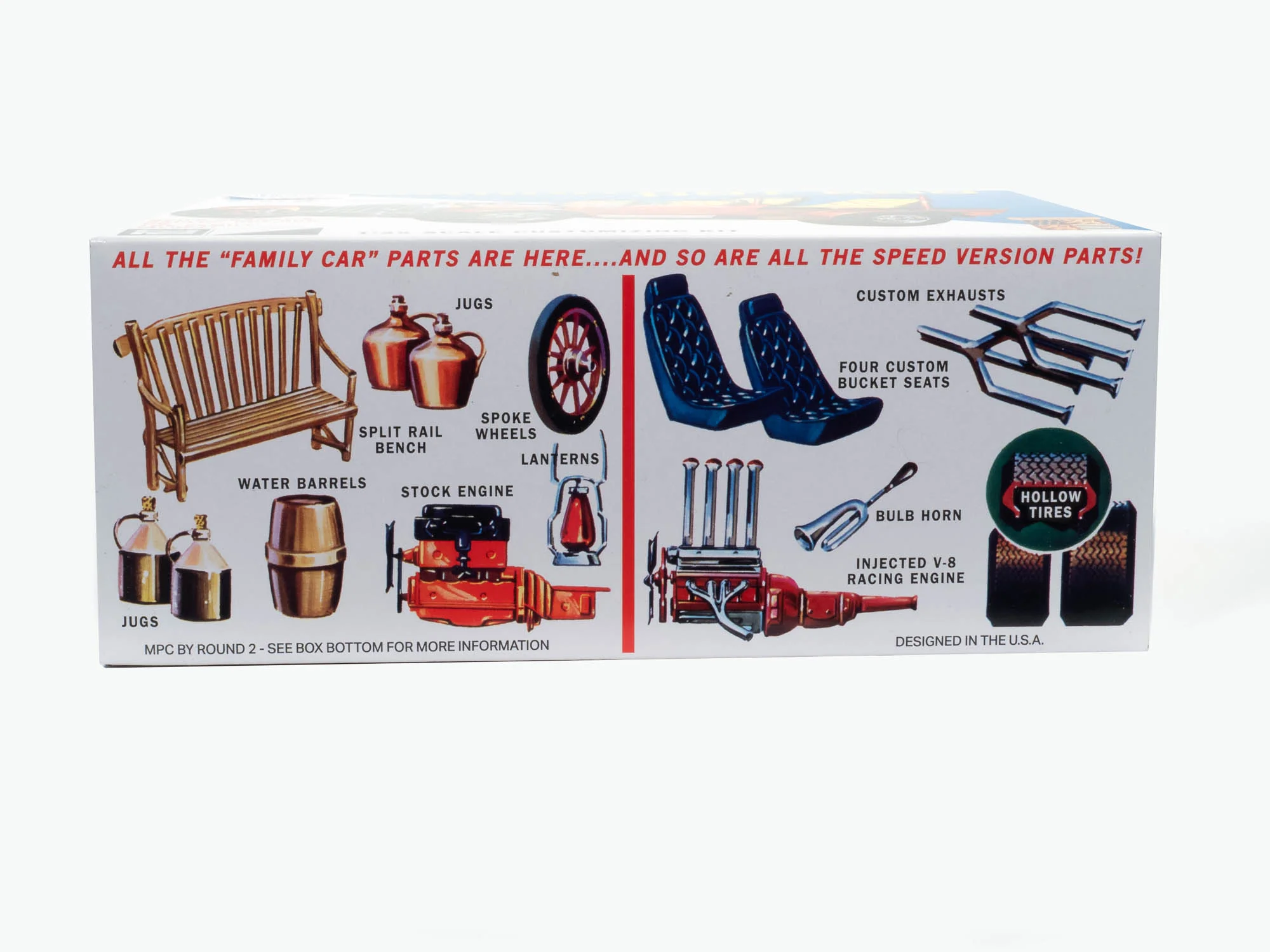 MPC Granny's Hot Rod George Barris 1:25 Scale Model Kit - Image 3