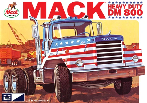 MPC Mack DM800 Semi Tractor 1:25 Scale Model Kit - Image 5