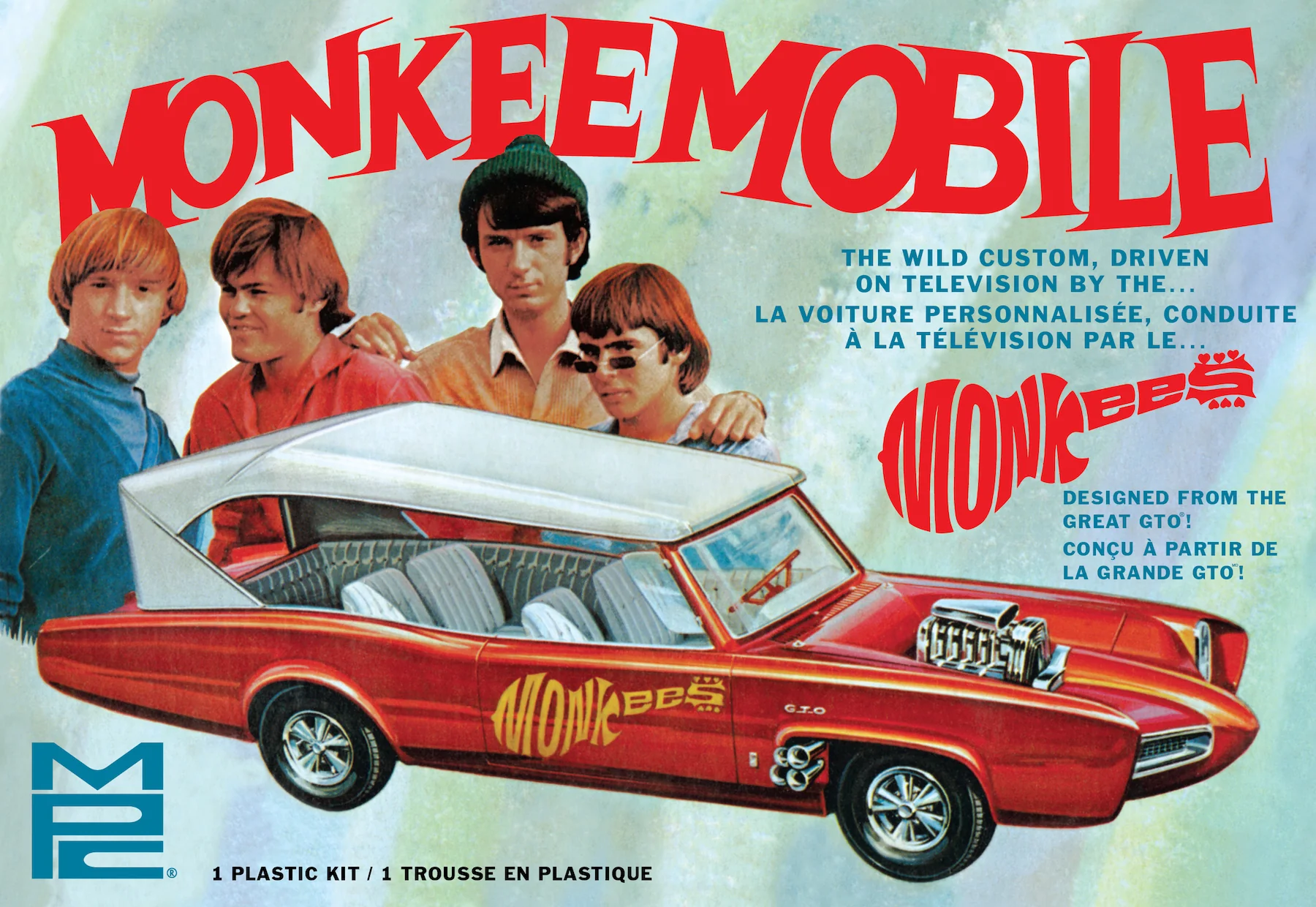 MPC Monkeemobile TV Car 1:25 Scale Model Kit - Image 5