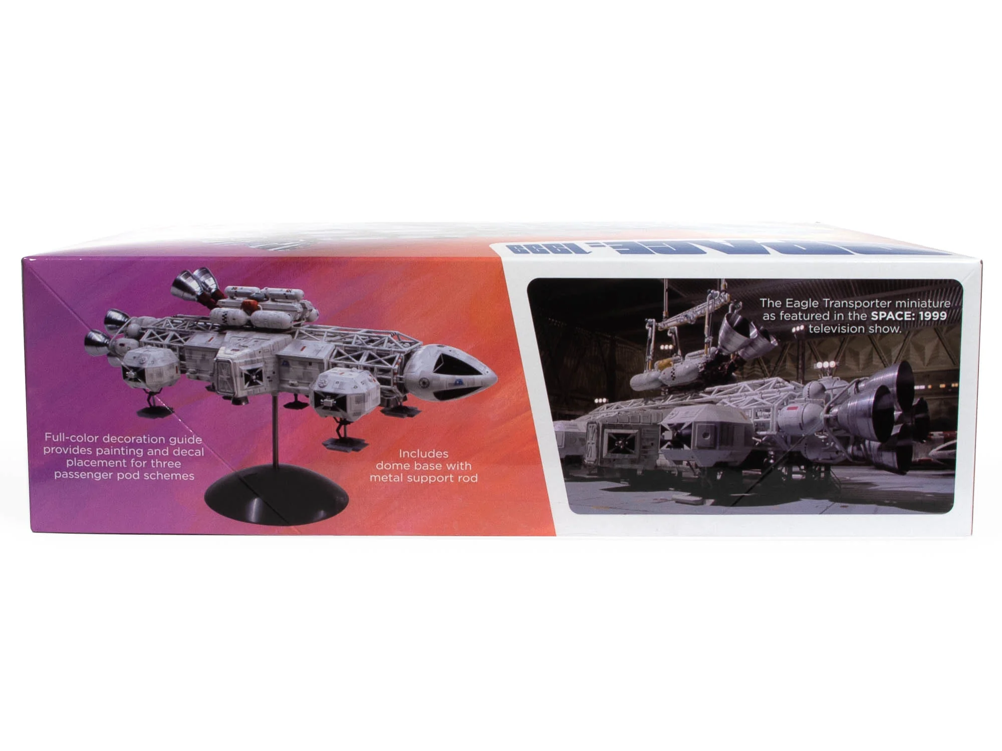MPC 14" Space:1999 Eagle 4 featuring Lab Pod & Spine Booster 1:72 Scale Model Kit - Image 2