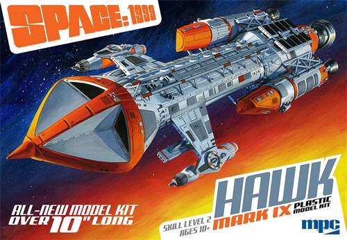 MPC Space: 1999 Hawk Mk IX 1:72 Scale Model Kit - Image 5