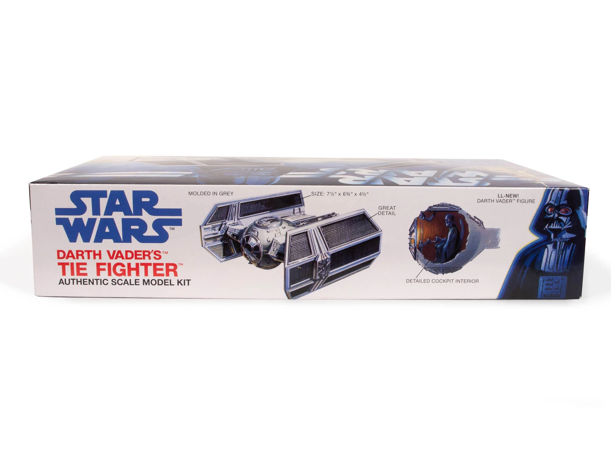 MPC Star Wars: A New Hope Darth Vader Tie Fighter 1:32 Scale Model Kit - Image 4