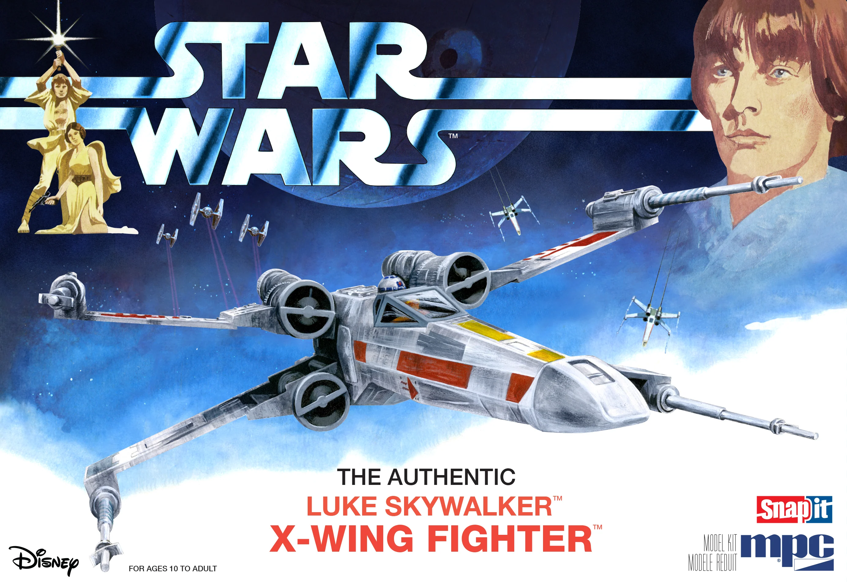 MPC Star Wars: A New Hope X-Wing Fighter (Snap) 1:63 Scale Model Kit - Image 7