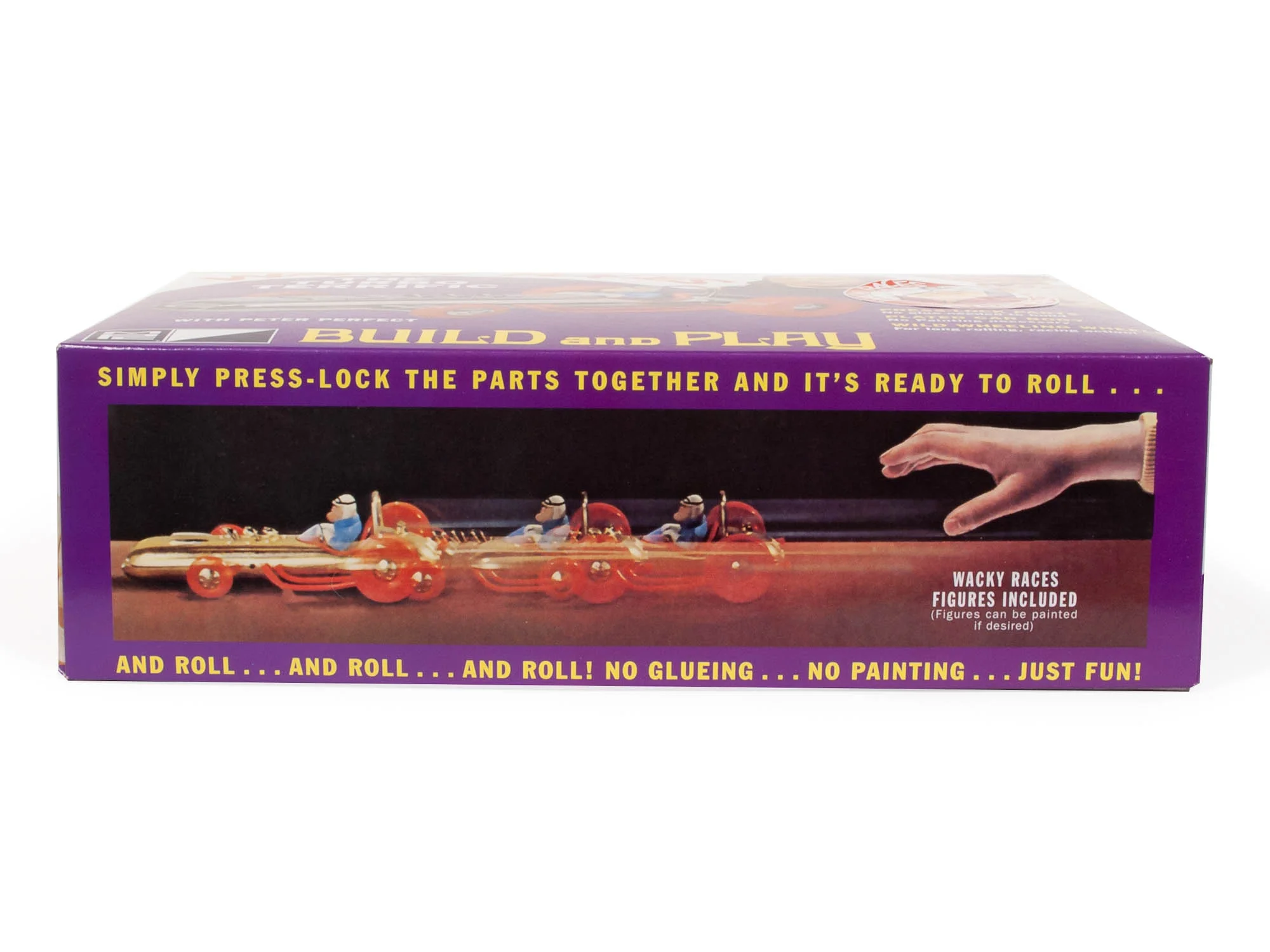 MPC Wacky Races - Turbo Terrific  (SNAP) 1:32 Scale Model Kit - Image 3