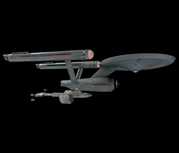 Polar Lights Star Trek TOS USS Enterprise Space Seed Edition  1:1000 Snap Kit - Image 3