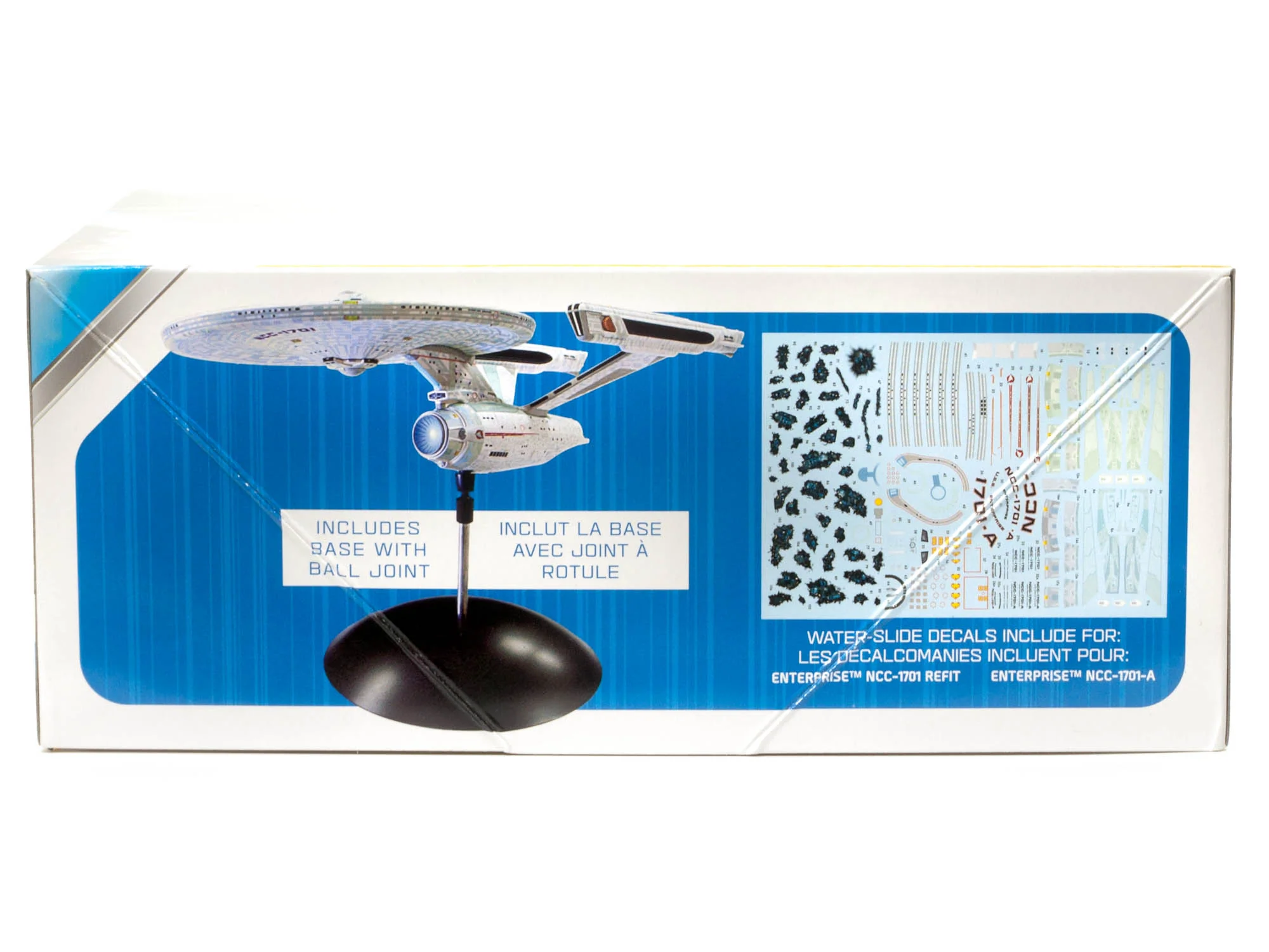 Polar Lights Star Trek U.S.S. Enterprise Refit Wrath of Khan Edition 1:1000 Scale Model Kit - Image 3