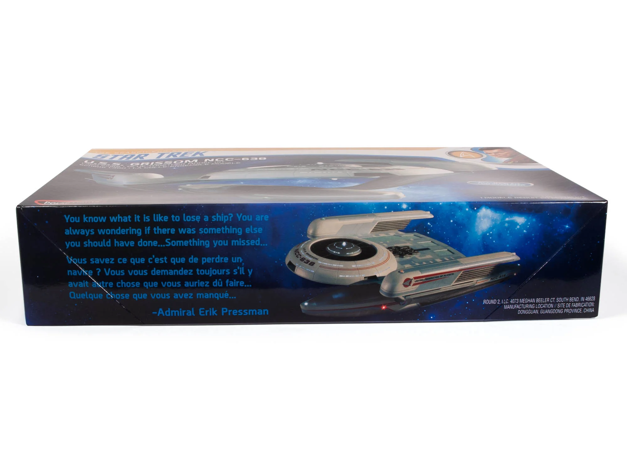 Polar Lights Star Trek U.S.S. Grissom 1:350 Scale Model Kit - Image 3