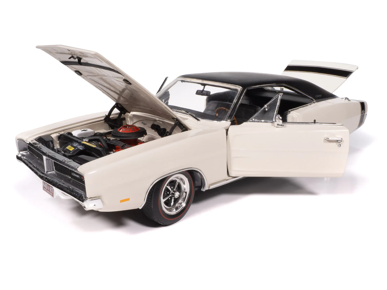 American Muscle 1969 Dodge Charger R/T 1:18 Scale Diecast - Image 6